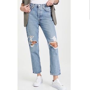 AGOLDE FEN HIGH RISE RELAXED TAPERED JEAN